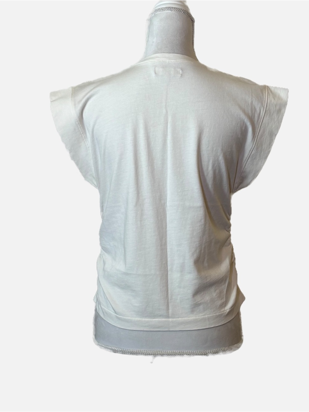 Madewell Side Cinch Muscle Tee Shirt Medium Side Ruching - Picture 5 of 11